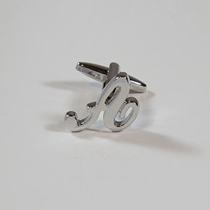 Cufflinks Letter A 100% Brass